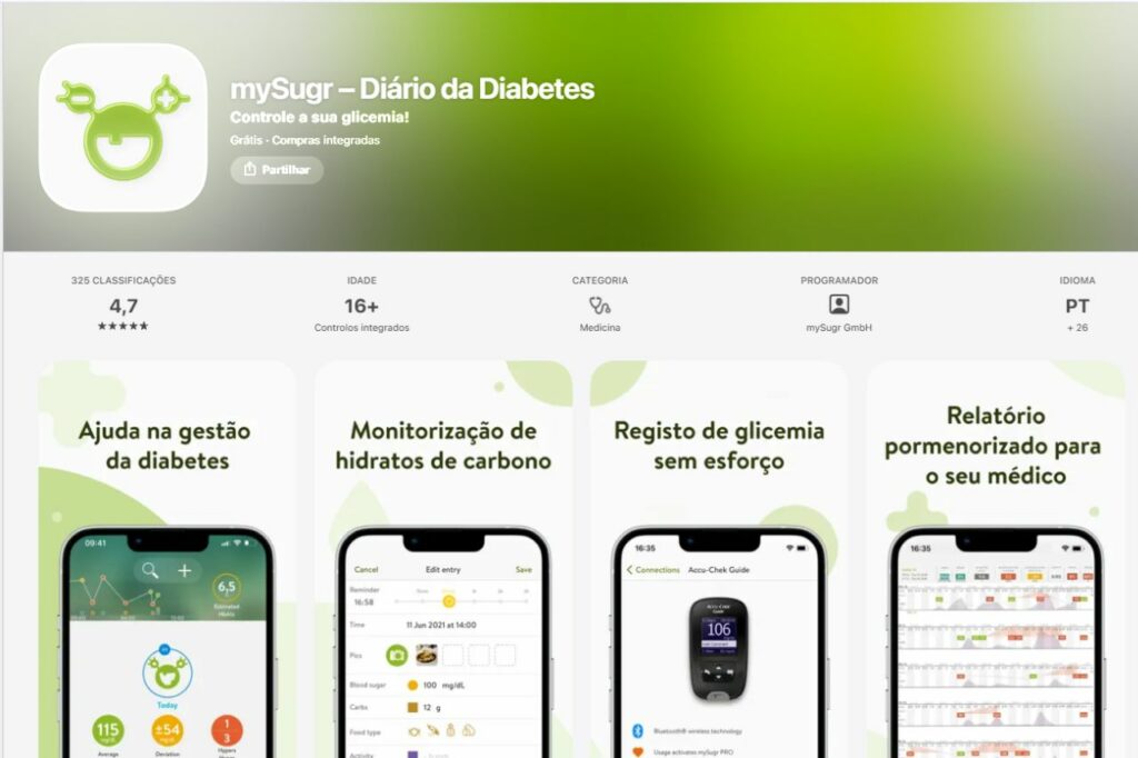 Aplicativo MySugr