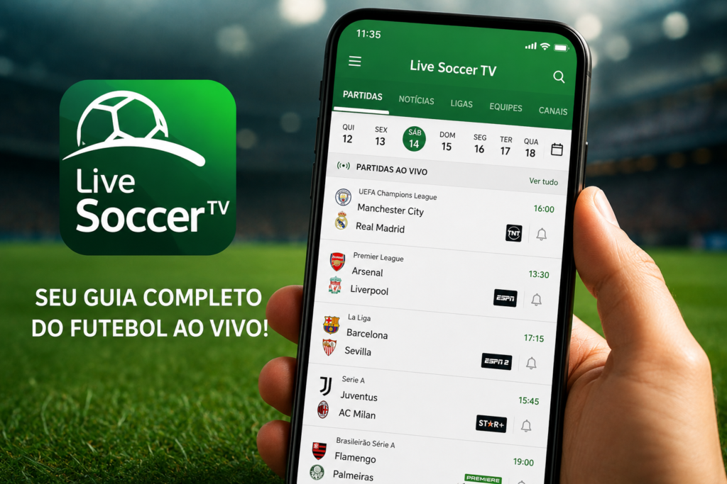 Live Soccer TV reúne transmissões, horários, resultados e estatísticas em tempo real para fãs de futebol do mundo inteiro.