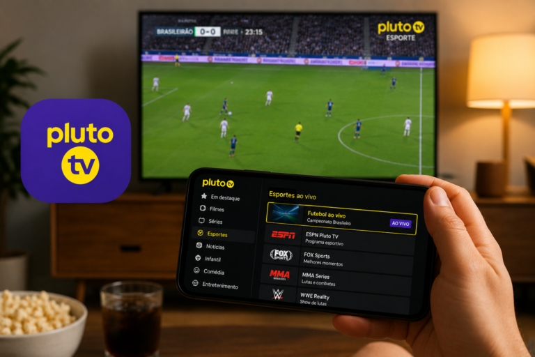 Pluto TV é Destaque Para Assistir Futebol Ao Vivo Grátis