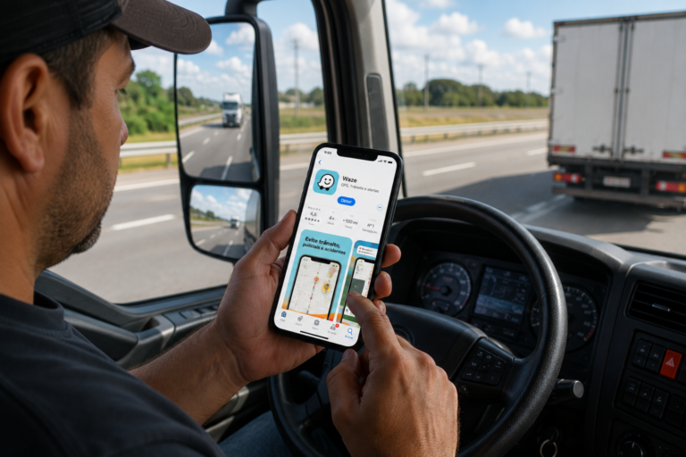 Waze para Caminhoneiros: Guia Completo para Aproveitar as Rotas em Tempo Real