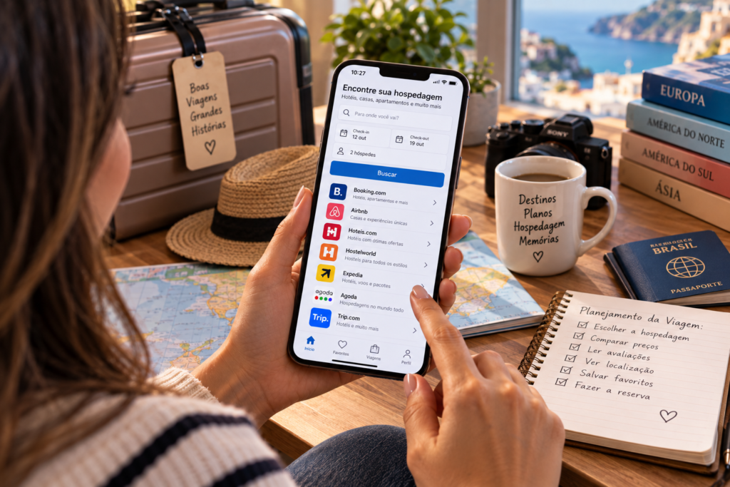Aplicativos para Encontrar Hospedagem: 10 Opções para Viajar