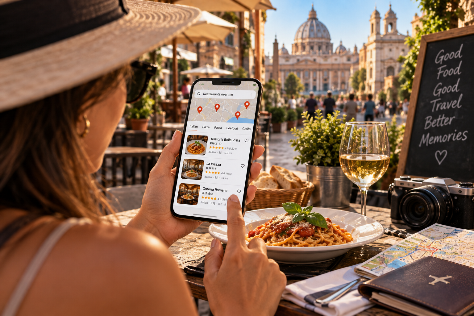 Conheça os melhores aplicativos para escolher onde comer em uma viagem e encontre restaurantes, avaliações, fotos, preços e opções para reservar.
